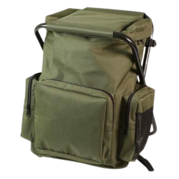 MOCHILA Y BANQUILLO 4568 VERDE MILITAR  4568